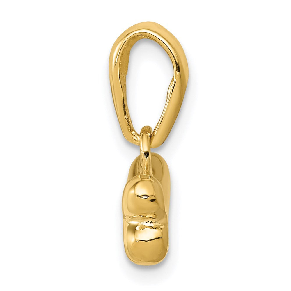 14k Gold Dog Bone Pendant - Charlie & Co. Jewelry