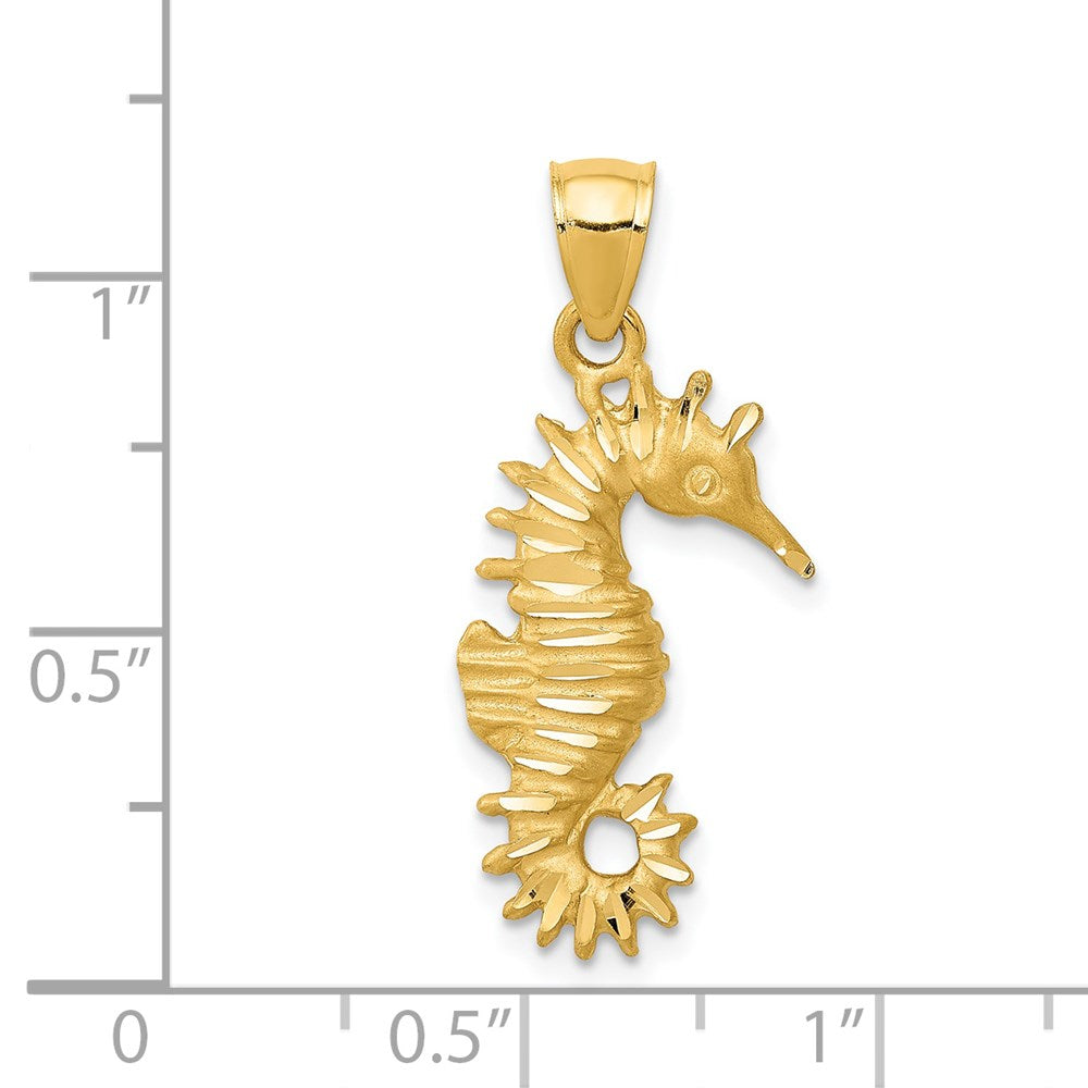 Charlie & Co Jewelry | 14k Seahorse Pendant - Model K2980