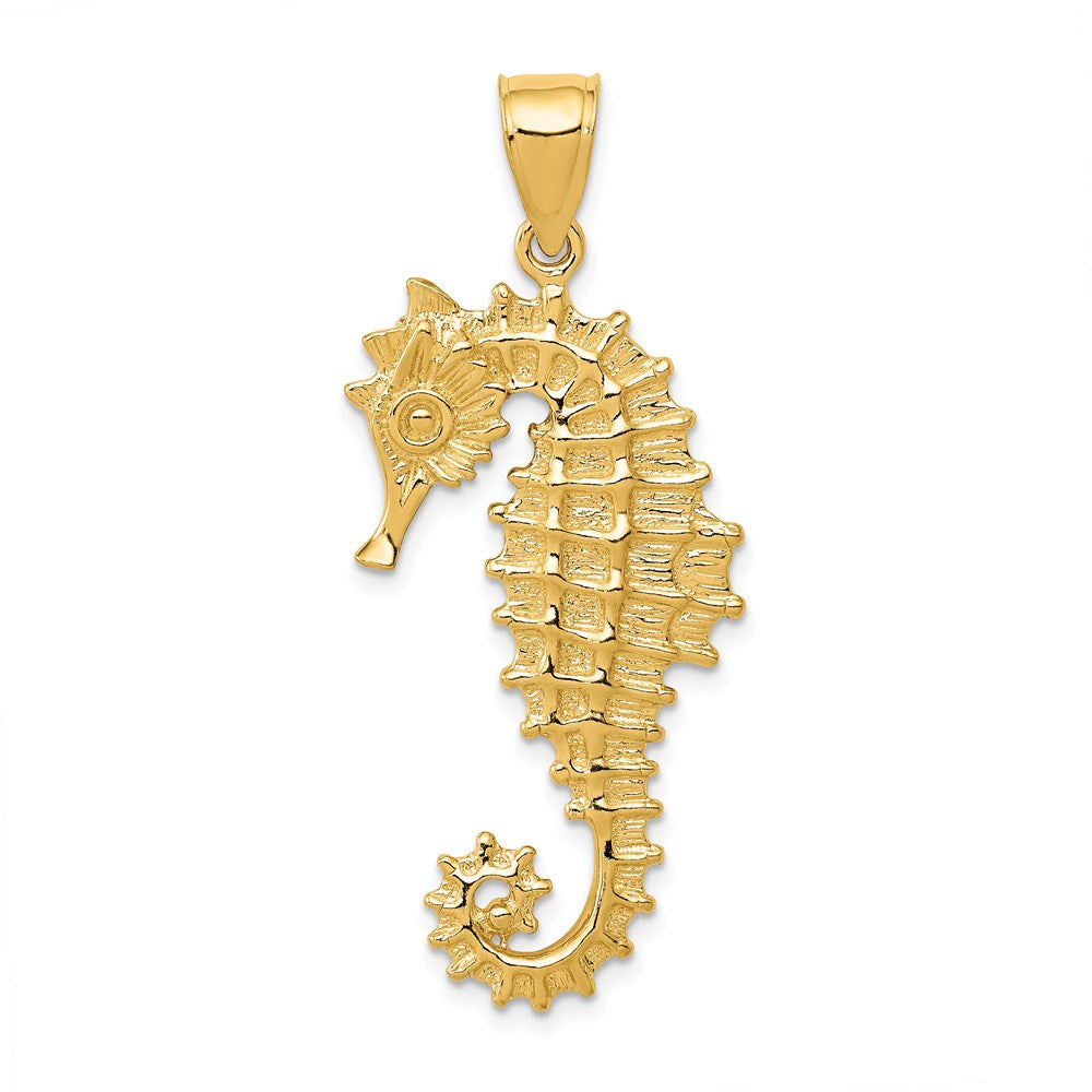 Charlie & Co Jewelry | 14k 3d Seahorse Pendant - Model K2984