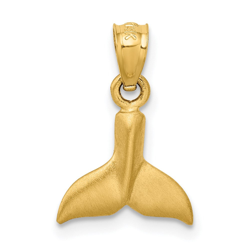 Charlie & Co Jewelry | 14k 3d Whale Tail Pendant - Model K3023