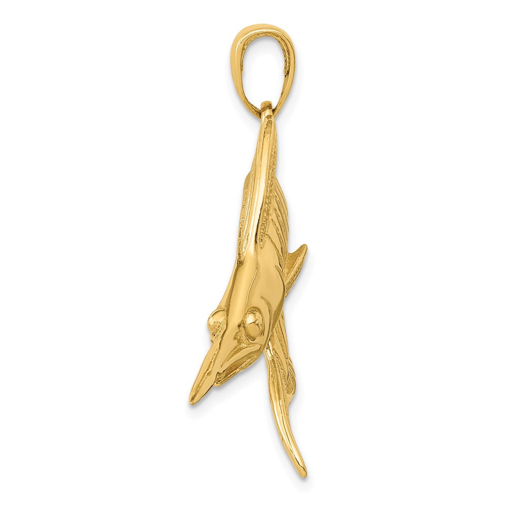 Charlie & Co Jewelry | 14k Marlin Pendant - Model K3040