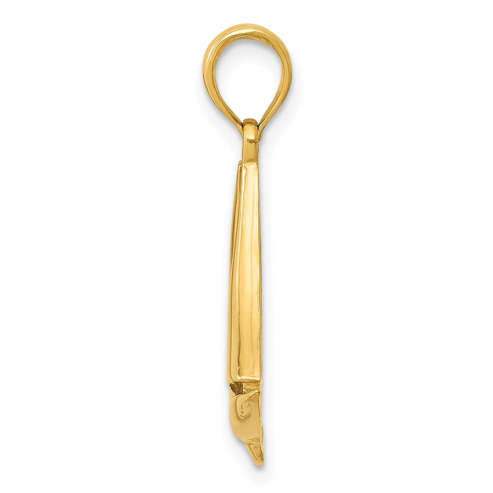 Charlie & Co Jewelry | 14k Sailboat Pendant - Model K3094