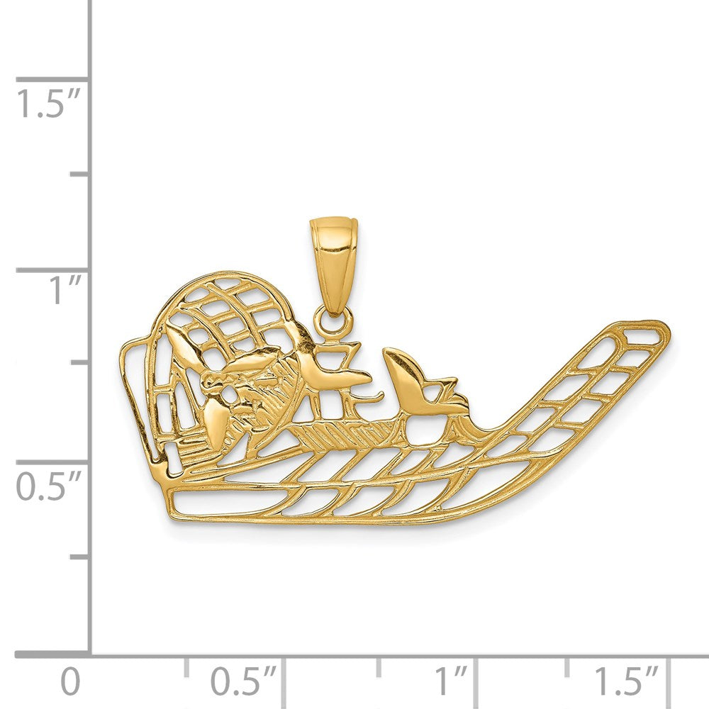 Charlie & Co Jewelry | 14k Air Boat Pendant - Model K3102