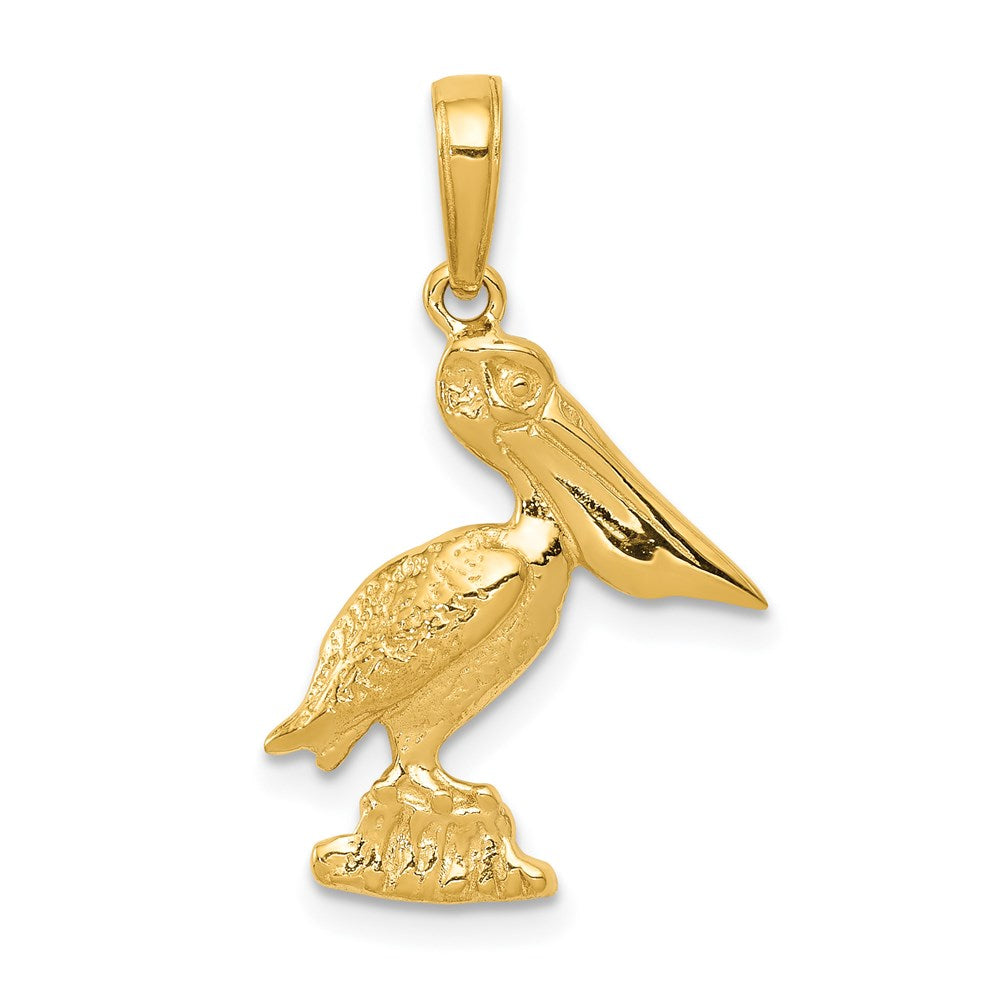 Charlie & Co Jewelry | 14k Pelican Pendant - Model K3118