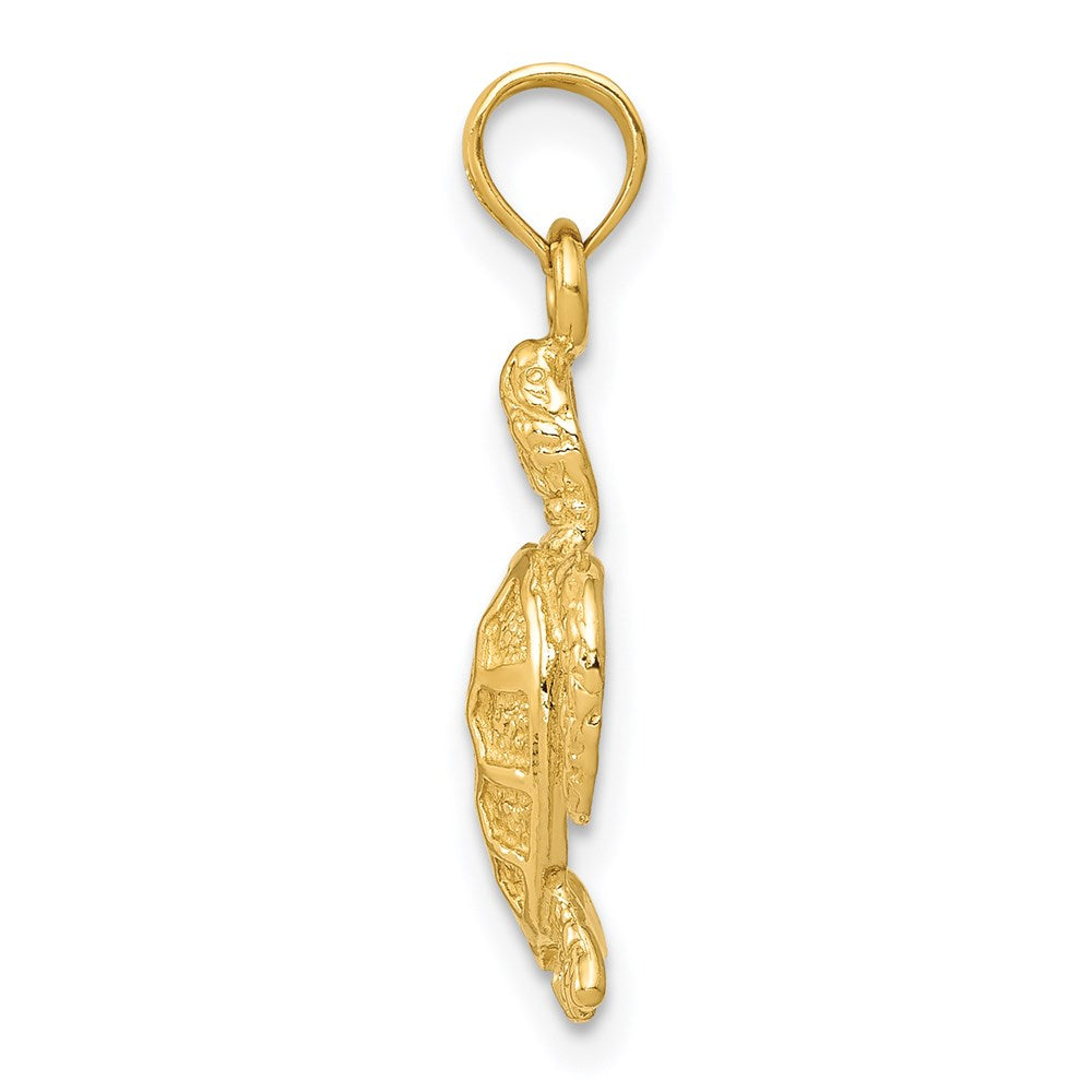 Charlie & Co Jewelry | 14k Sea Turtle Pendant - Model K3309