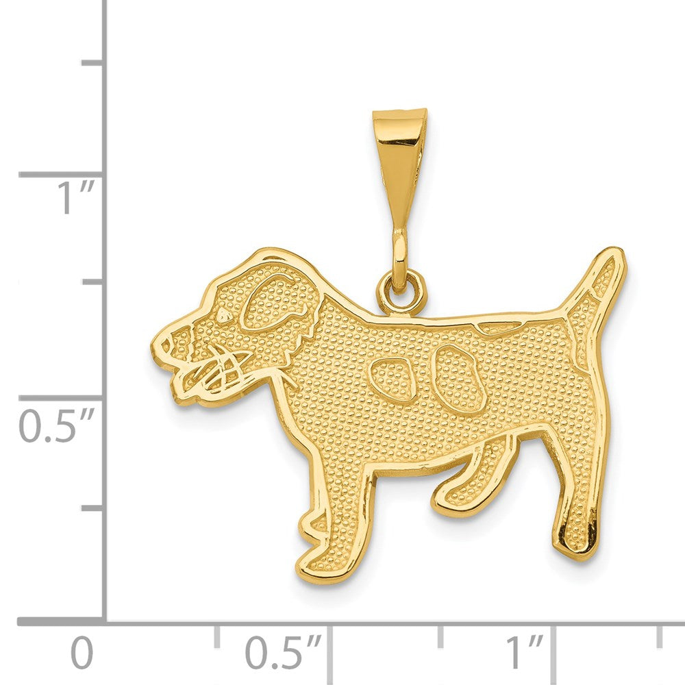 Charlie & Co Jewelry | 14k Jack Russell Terrier Dog Pendant - Model K3399