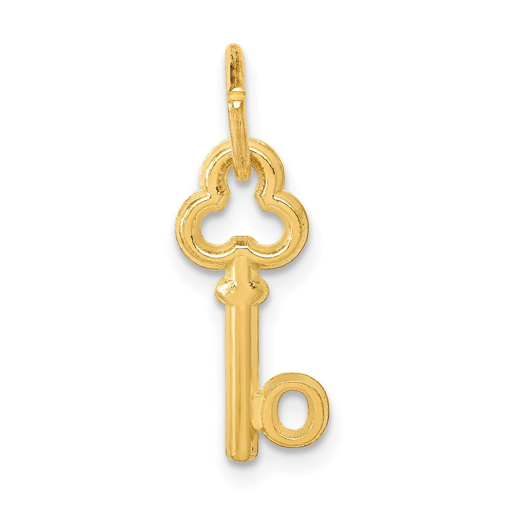 Charlie & Co Jewelry | 14k Key Letter O Initial Charm - Model K3442O