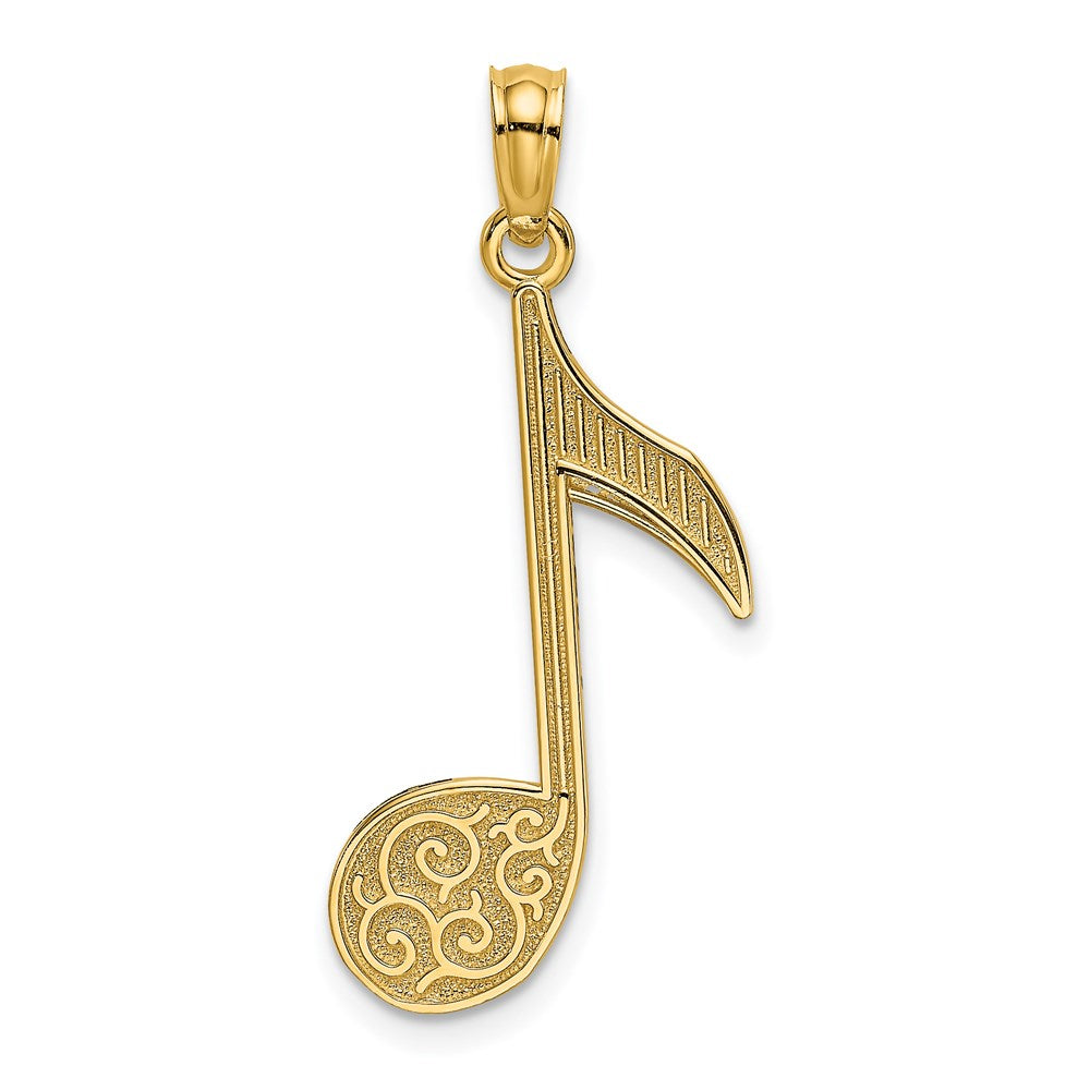Charlie & Co Jewelry | 14k Music Note Charm - Model K3498