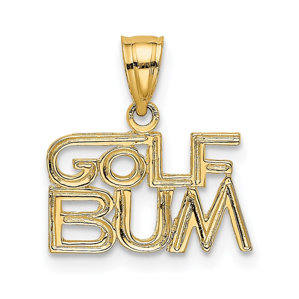Charlie & Co Jewelry | 14k Golf Bum Charm - Model K3557