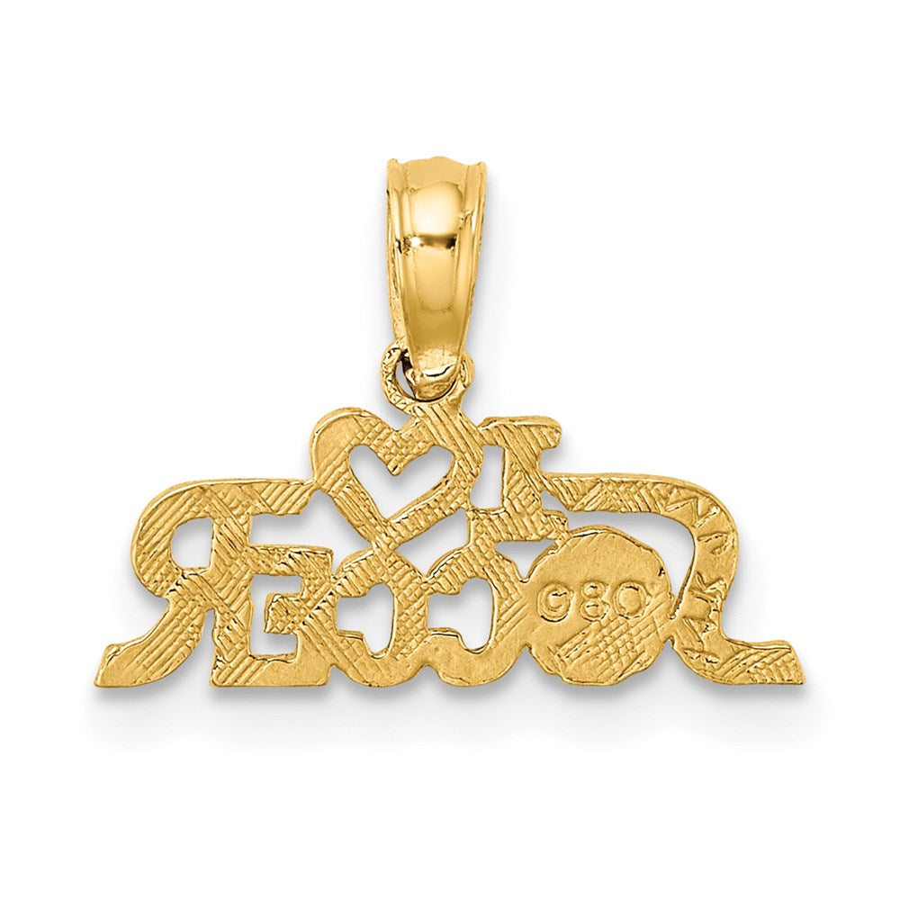 Charlie & Co Jewelry | 14k I Heart Soccer Charm - Model K3579