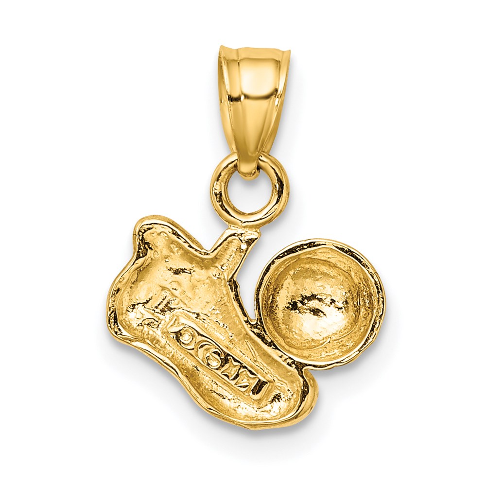 Charlie & Co Jewelry | 14k Soccer Ball W/shoe Charm - Model K3580