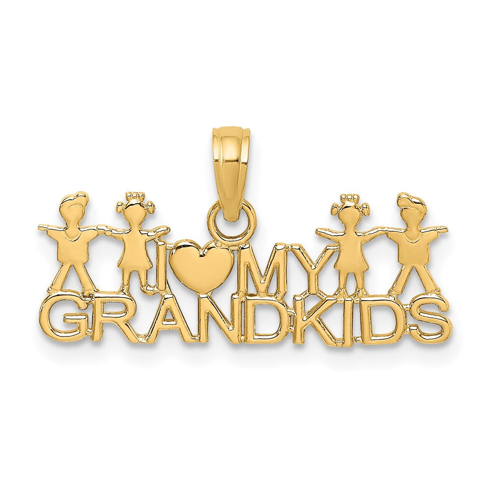 Charlie & Co Jewelry | 14k I Love My Grandkids Charm - Model K4726