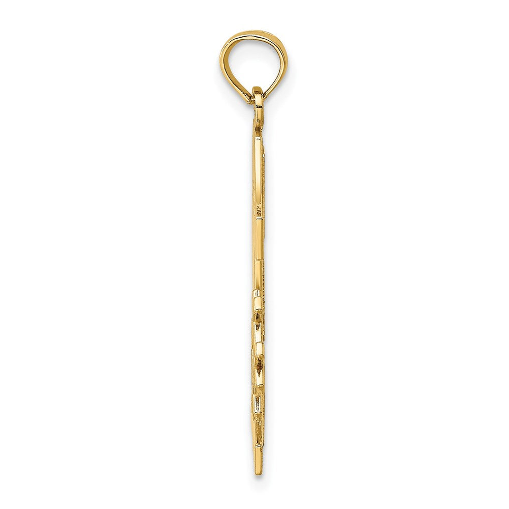Charlie & Co Jewelry | 14k #1 Dad Charm - Model K4730
