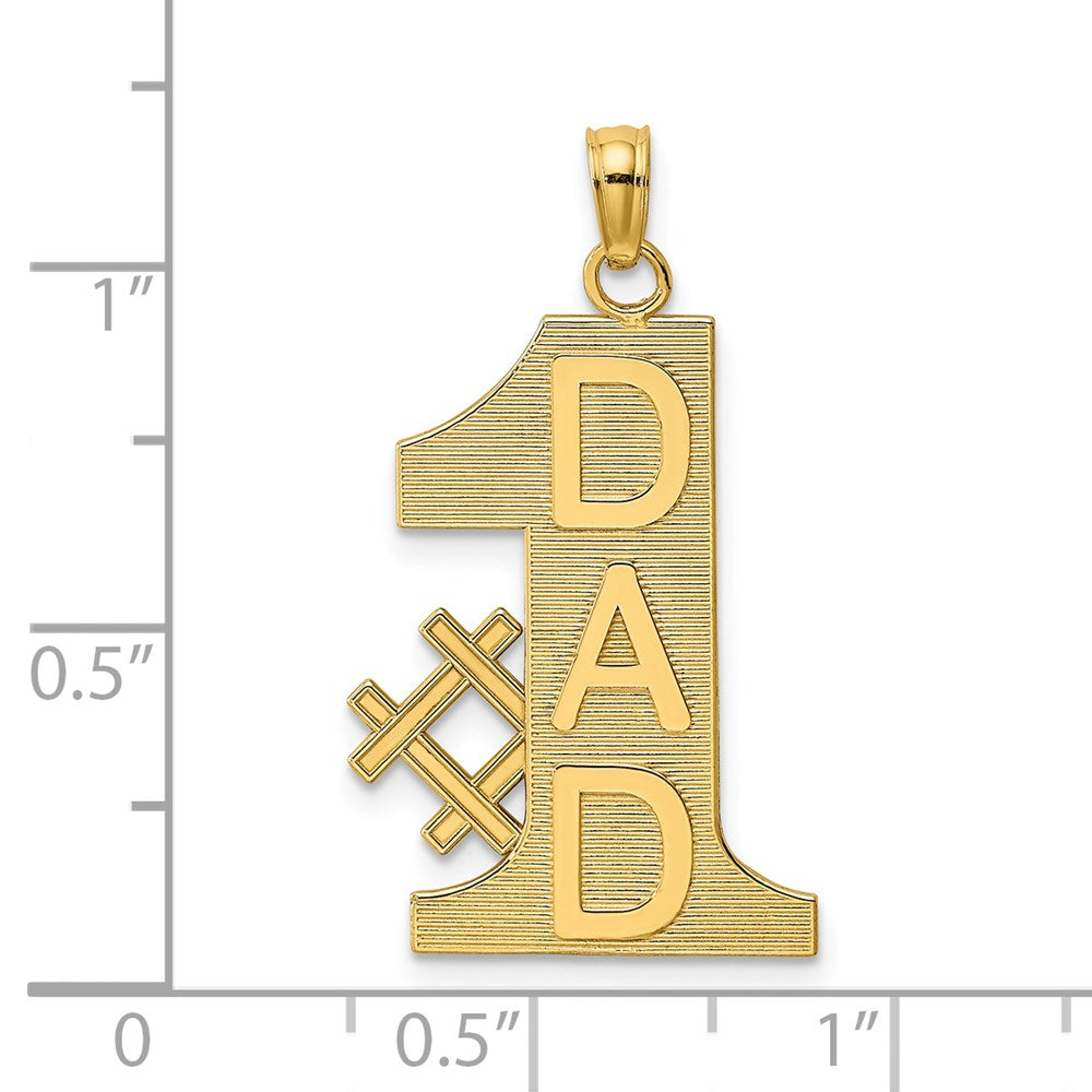Charlie & Co Jewelry | 14k #1 Dad Charm - Model K4730