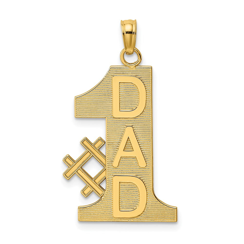 Charlie & Co Jewelry | 14k #1 Dad Charm - Model K4730