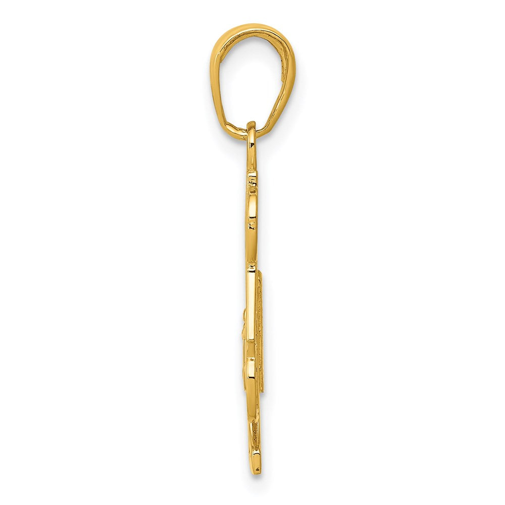 Charlie & Co Jewelry | 14k #1 Dad Charm - Model K4732