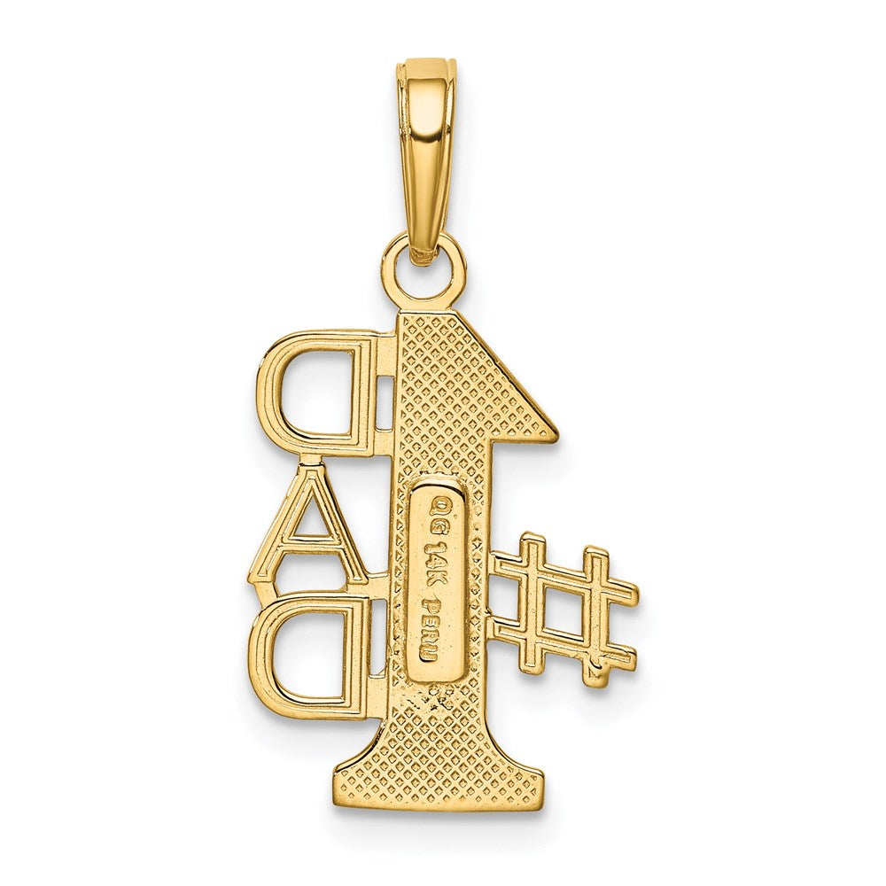 Charlie & Co Jewelry | 14k #1 Dad Charm - Model K4732