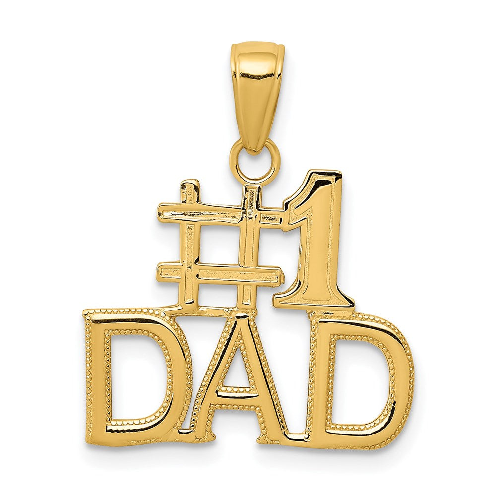 Charlie & Co Jewelry | 14k #1 Dad Charm - Model K4734