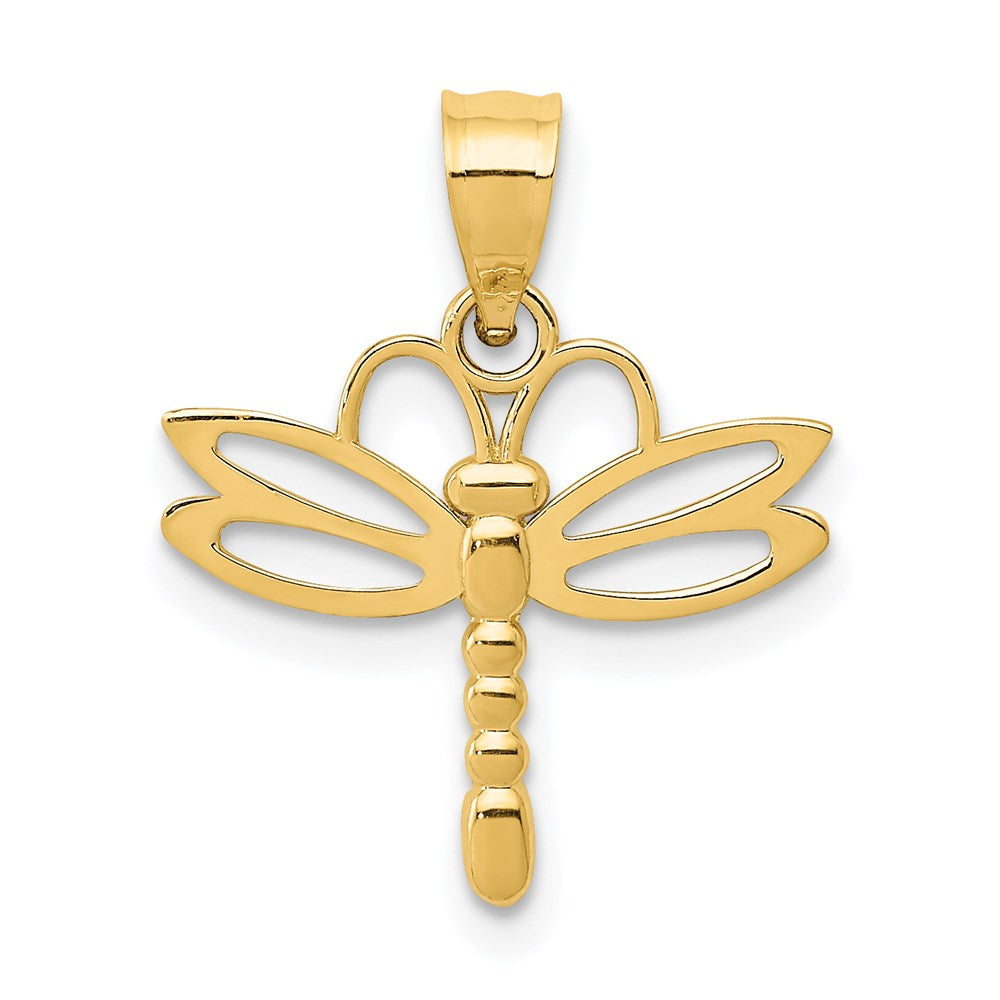 Charlie & Co Jewelry | 14k Dragonfly Pendant - Model K4851