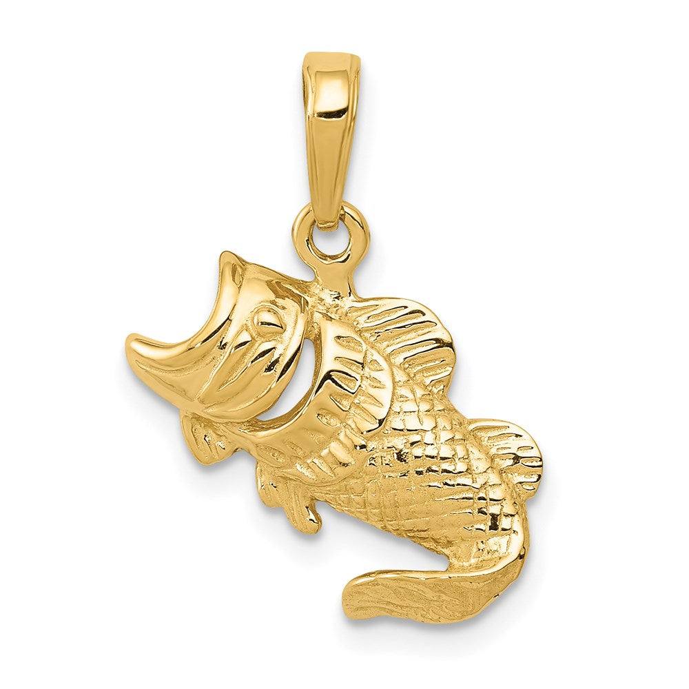 Charlie & Co Jewelry | 14k Small Fish Charm - Model K4869