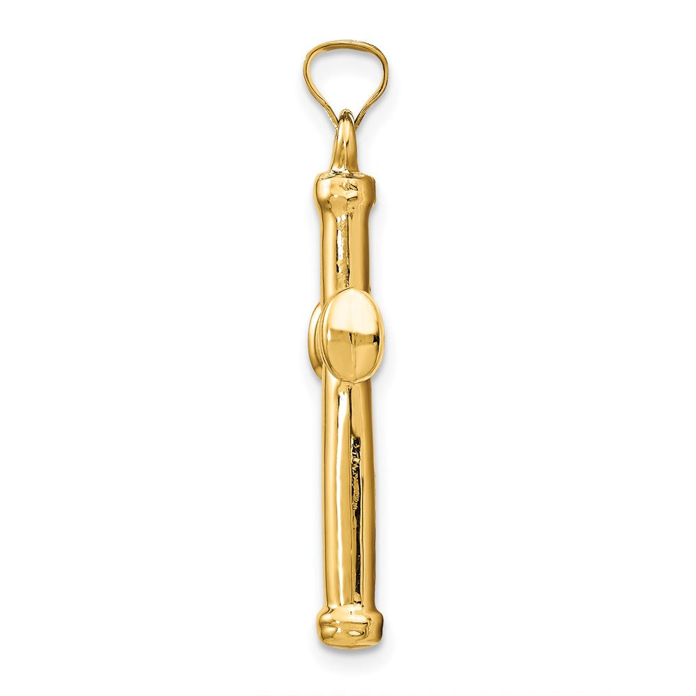 Charlie & Co Jewelry | 14k Polished Stamping Cross Pendant - Model K6219