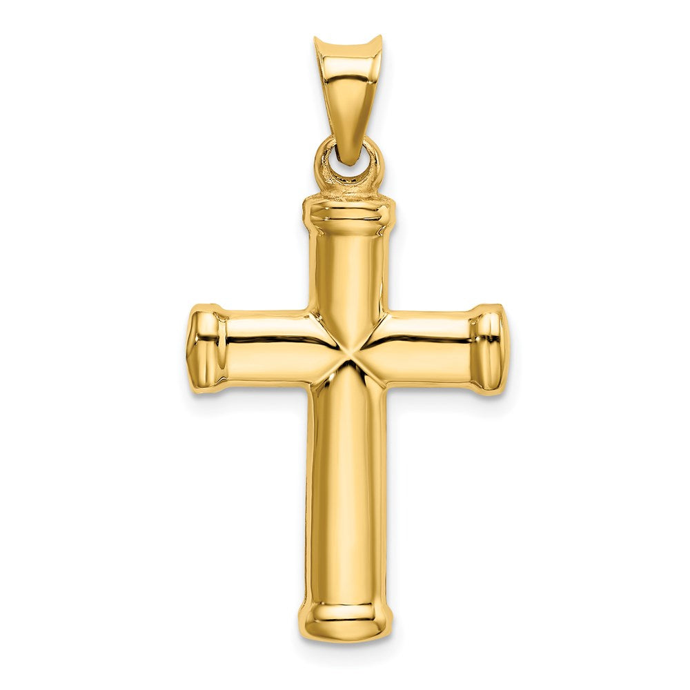 Charlie & Co Jewelry | 14k Polished Stamping Cross Pendant - Model K6219