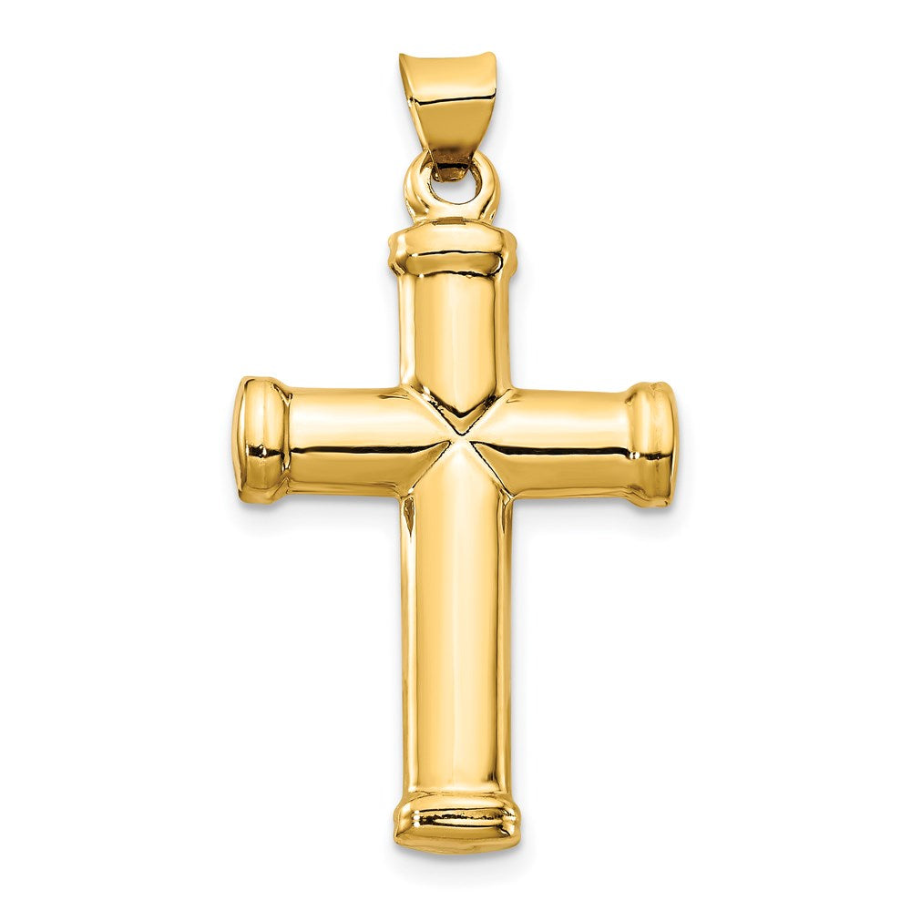 Charlie & Co Jewelry | 14k Polished Stamping Cross Pendant - Model K6219