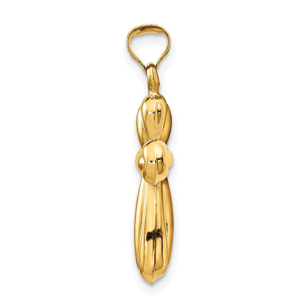 Charlie & Co Jewelry | 14k Polished Stamping Cross Pendant - Model K6230