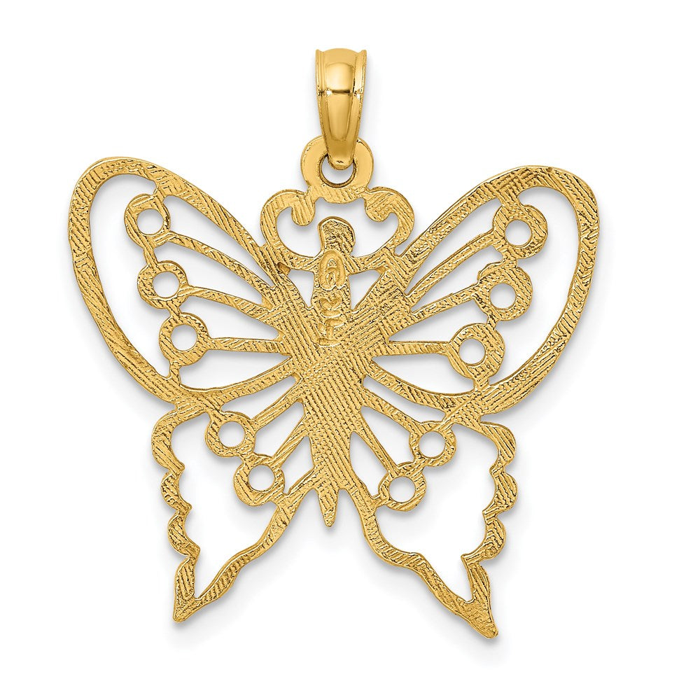 Charlie & Co Jewelry | 14k Cut-out Butterfly Charm - Model K6555