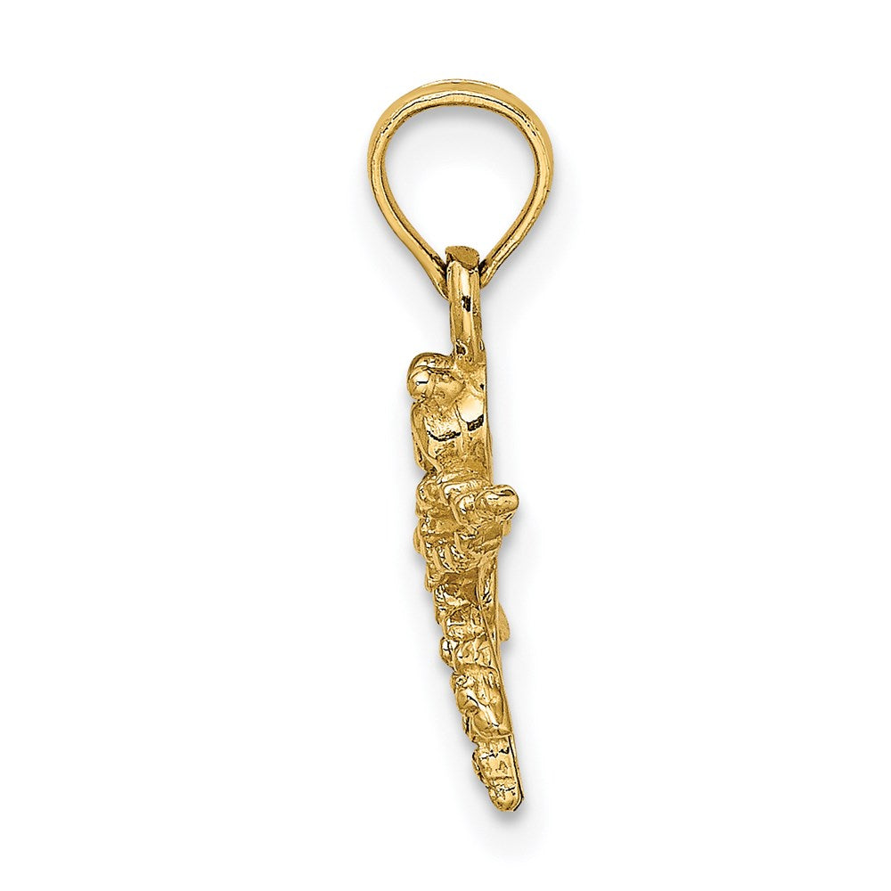 Charlie & Co Jewelry | 14k 2-d Mini Dragonfly W/cut-out Wings Charm - Model K6565