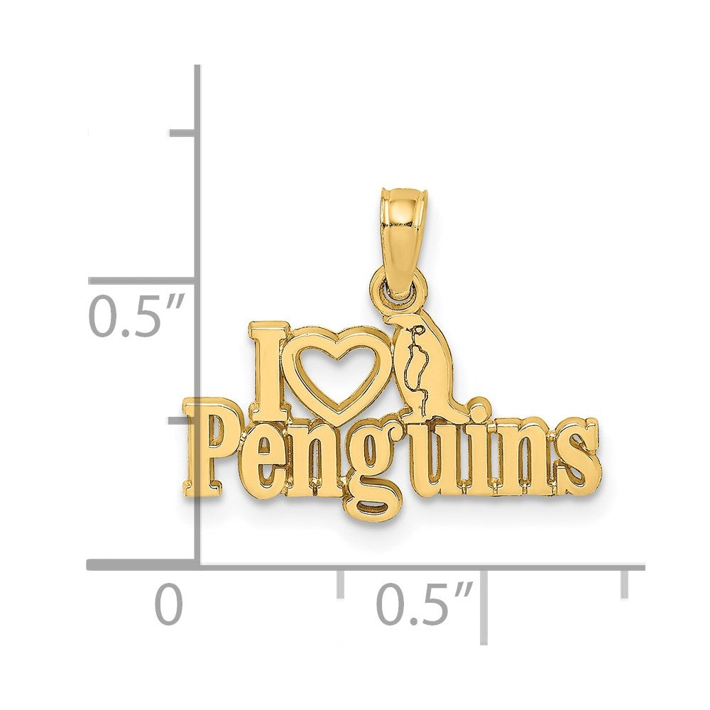 Charlie & Co Jewelry | 14k I Heart Penguins W/ Penguin Charm - Model K6613