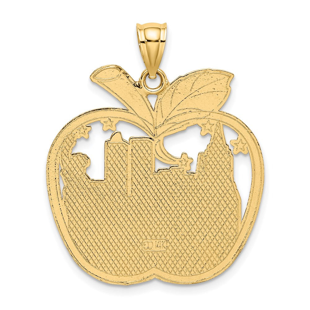 Charlie & Co Jewelry | 14k Red Enamel New York Apple W/ny Skyline Charm - Model K6695