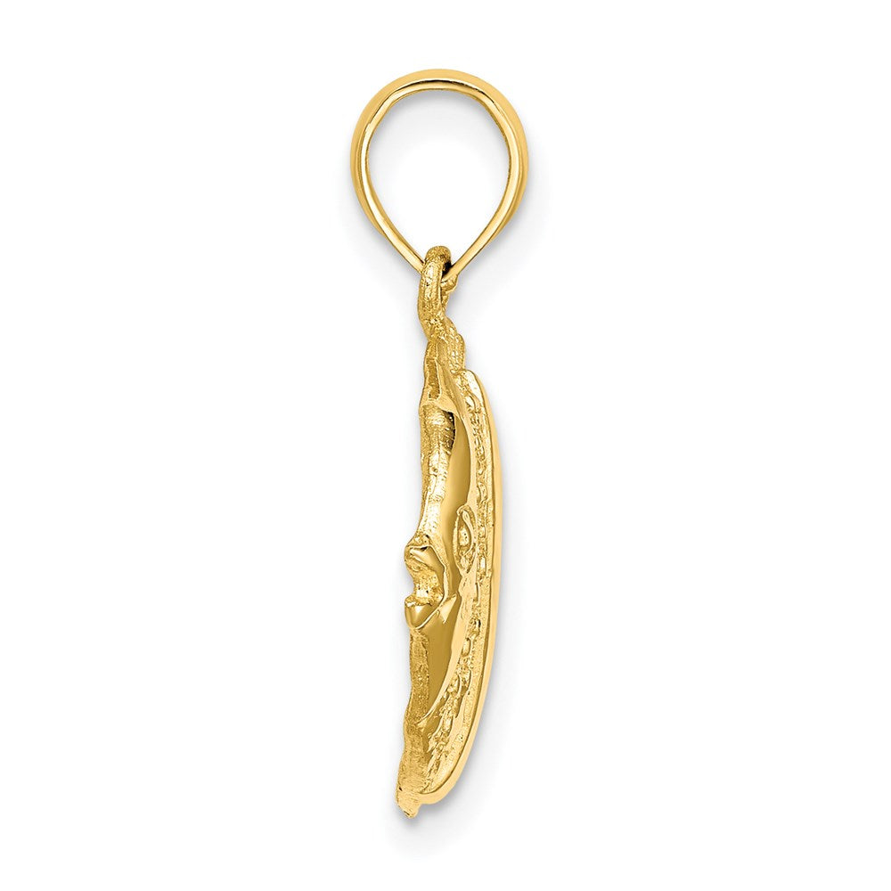 Charlie & Co Jewelry | 14k Polished  Engraved Fish Charm - Model K7674
