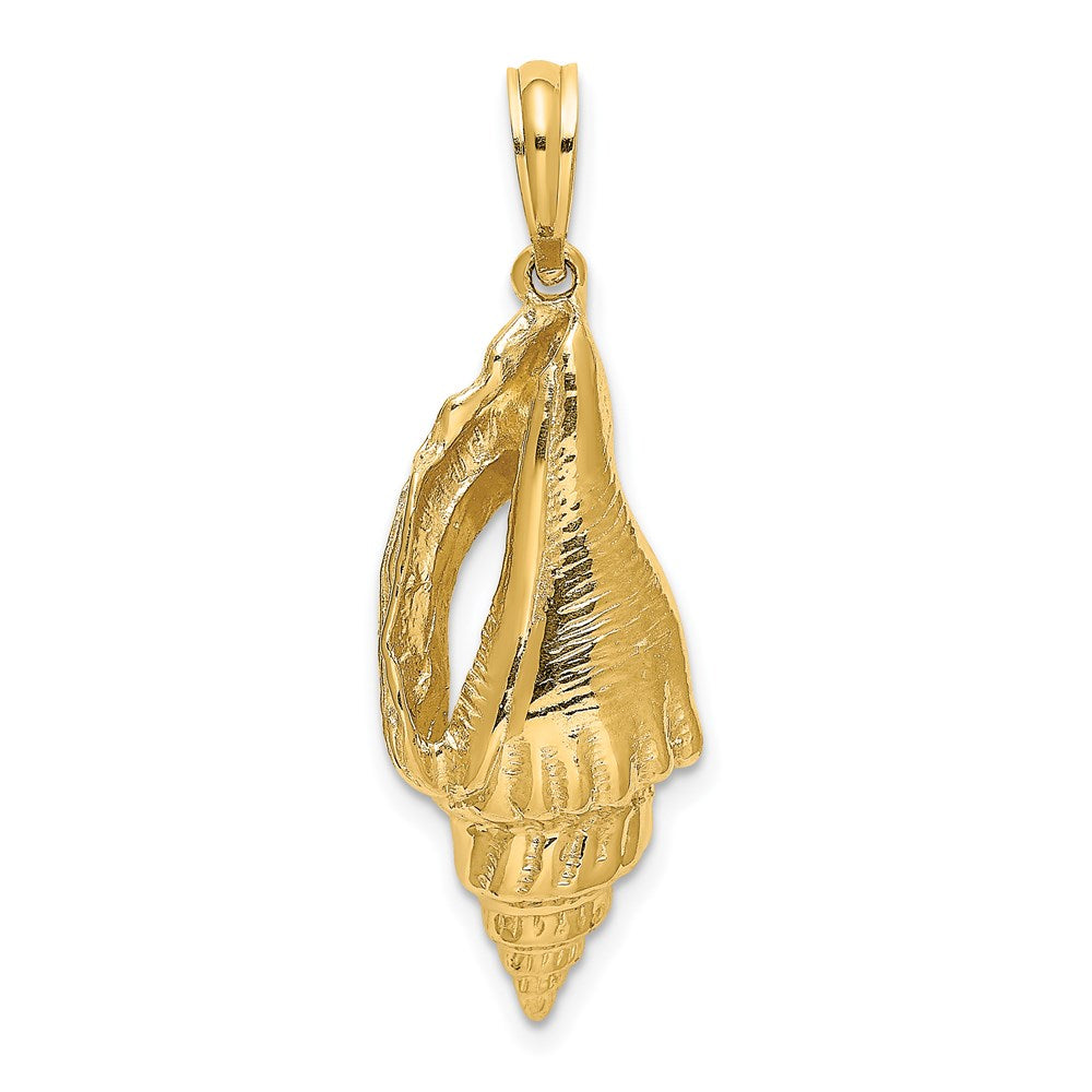 Charlie & Co Jewelry | 14k Polished Elongated Shell Charm - Model K7679