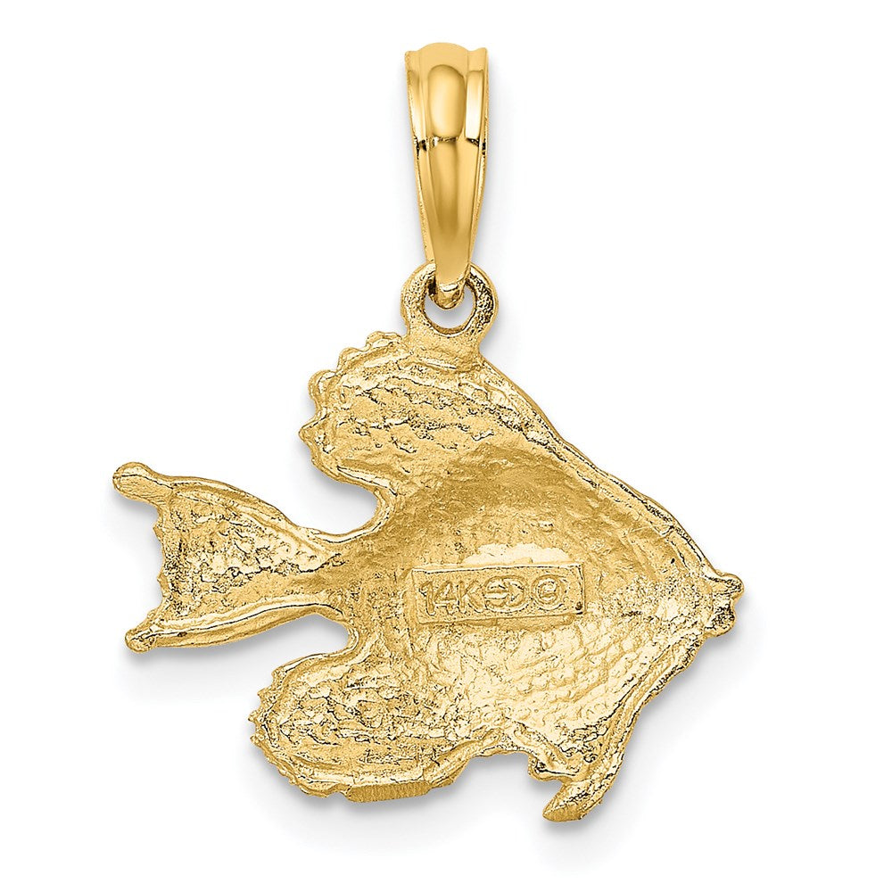 Charlie & Co Jewelry | 14k Polished  Engraved Fish Charm - Model K7691