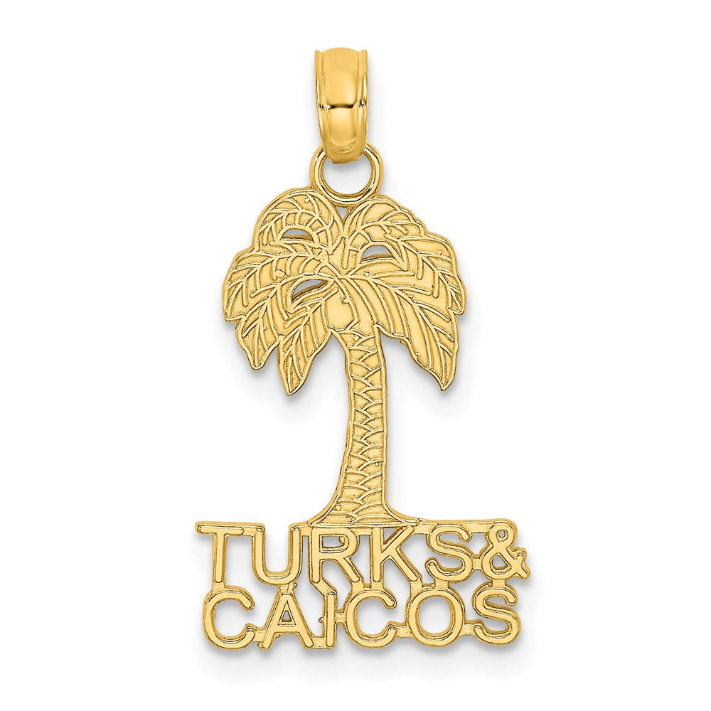 Charlie & Co Jewelry | 14k Turks And Caicos Palm Tree Charm - Model K7780