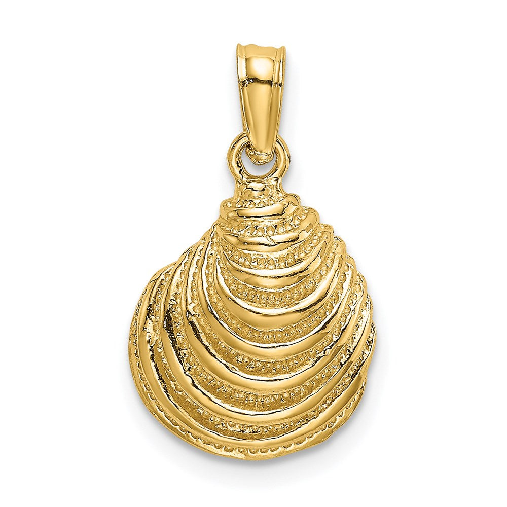 Charlie & Co Jewelry | 14k Clam Shell Charm - Model K7781