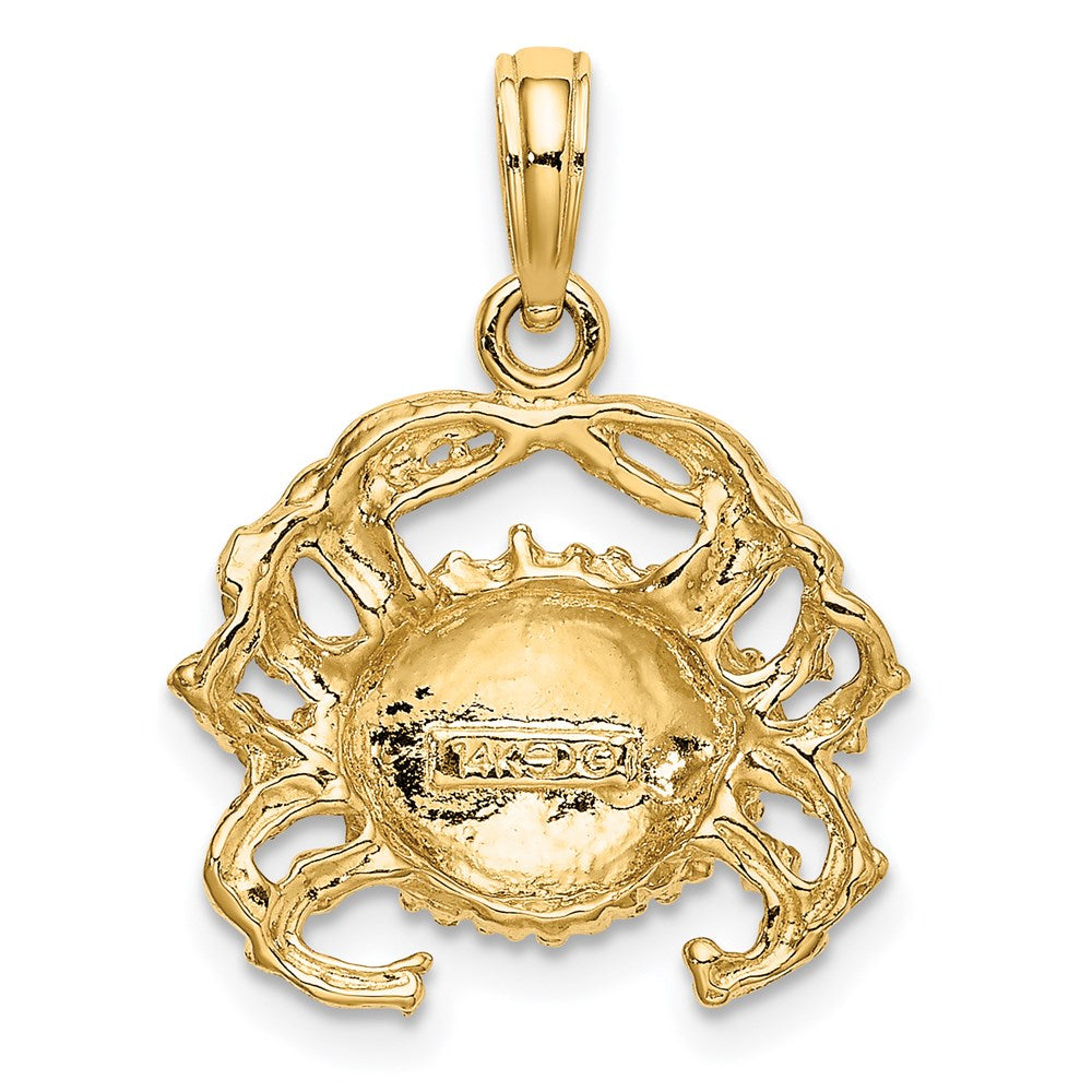 Charlie & Co Jewelry | 14k Crab Charm - Model K7835