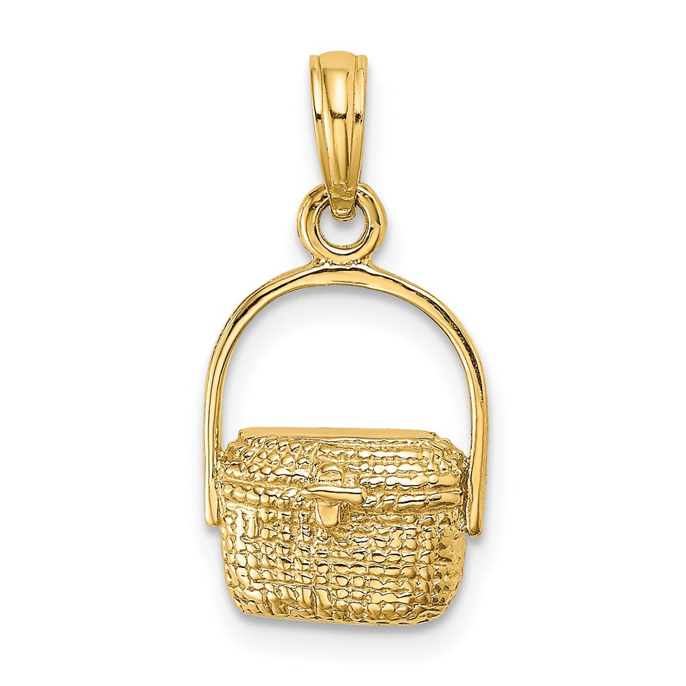 Charlie & Co Jewelry | 14k 2-d Nantucket Basket Charm - Model K7966