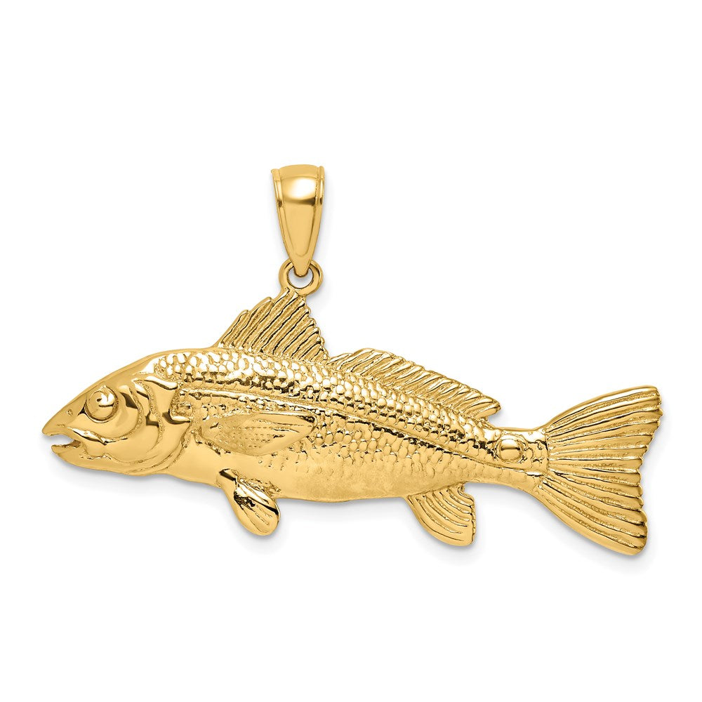 Charlie & Co Jewelry | 14k 3-d Red Fish Charm - Model K7968