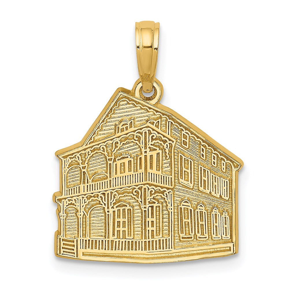 Charlie & Co Jewelry | 14k The Pink House - Cape May, Nj Charm - Model K8690