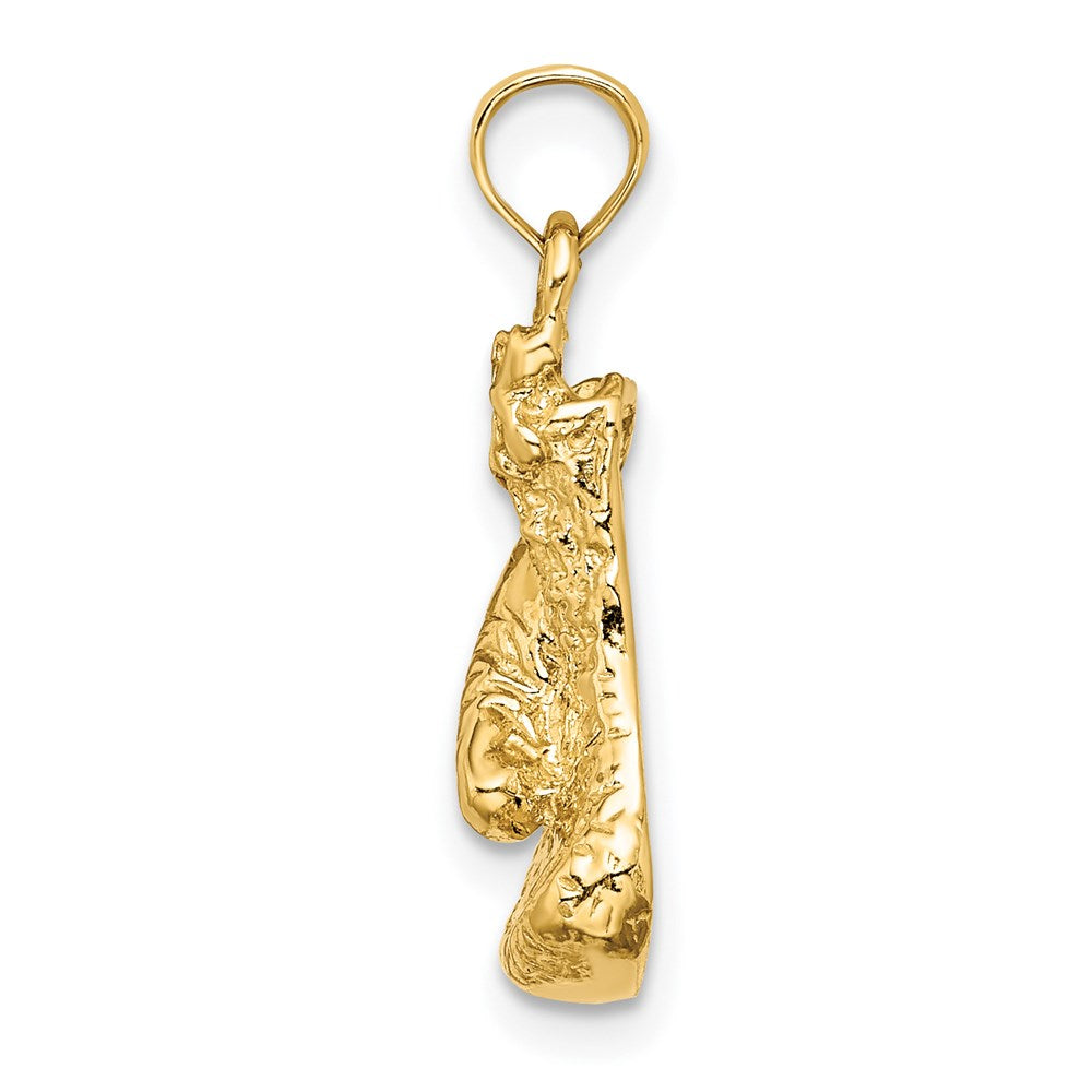 Charlie & Co Jewelry | 14k Polished  Single Boxing Glove Pendant - Model K8757