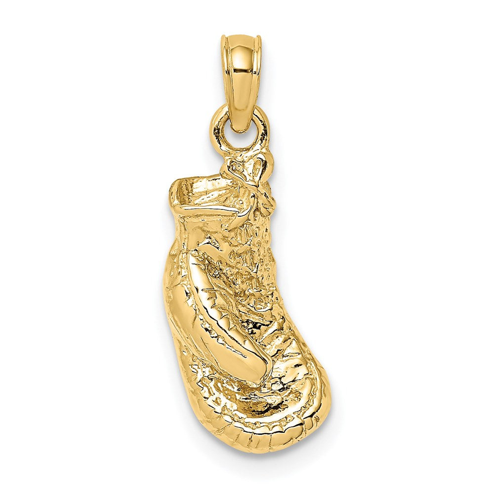 Charlie & Co Jewelry | 14k Polished  Single Boxing Glove Pendant - Model K8757