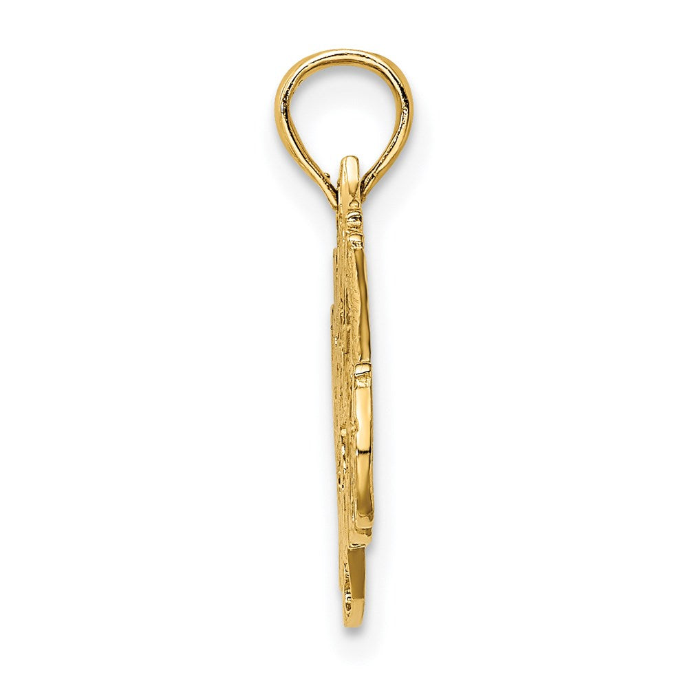 Charlie & Co Jewelry | 14k I Love My Retired Firefighter Charm - Model K926