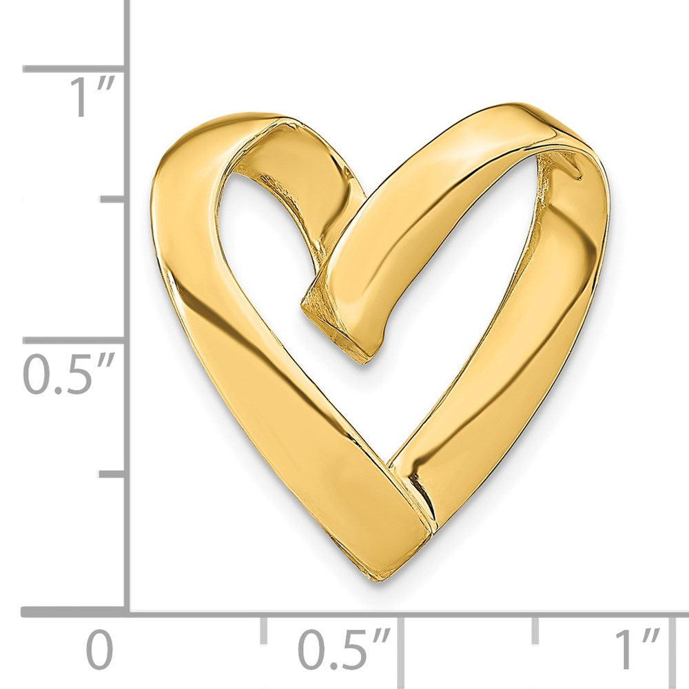 Charlie & Co Jewelry | 14k Polished Heart Slide - Model K9774