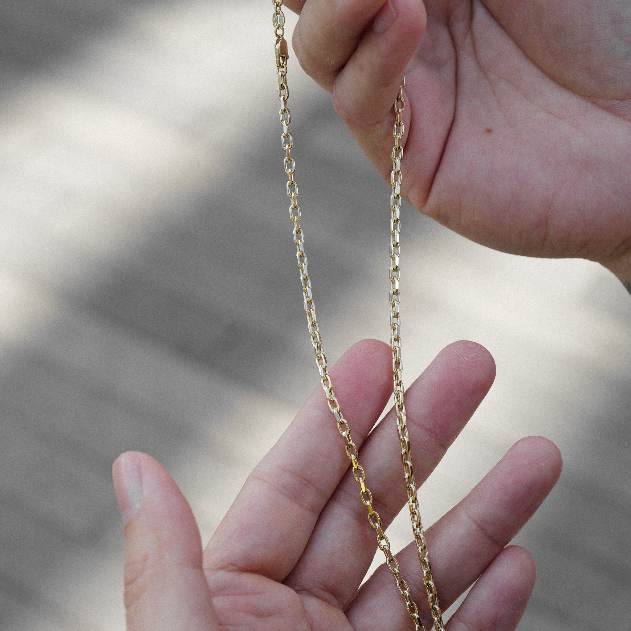 14k Gold 2.7mm Lightweight Cable Chain Model CH-0626