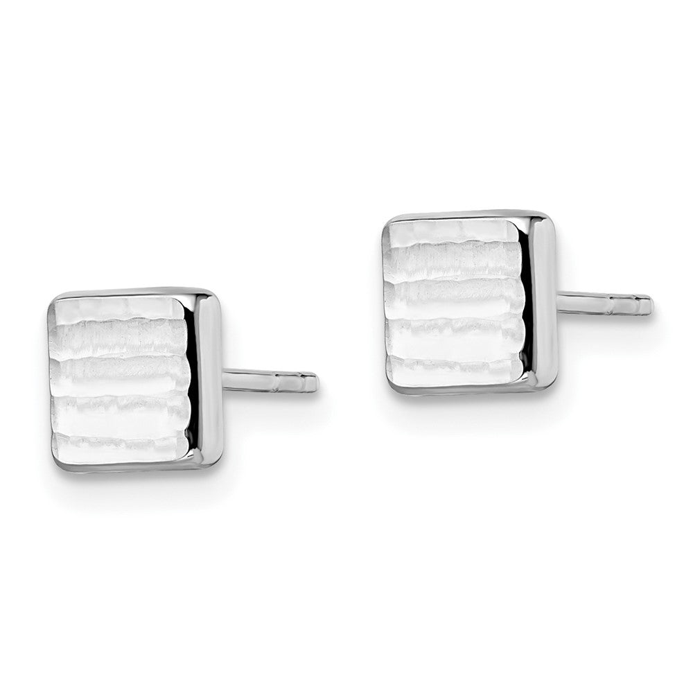 White Gold Leslie's 14K White Gold Post Earrings - Model LE1250 - Charlie & Co. Jewelry