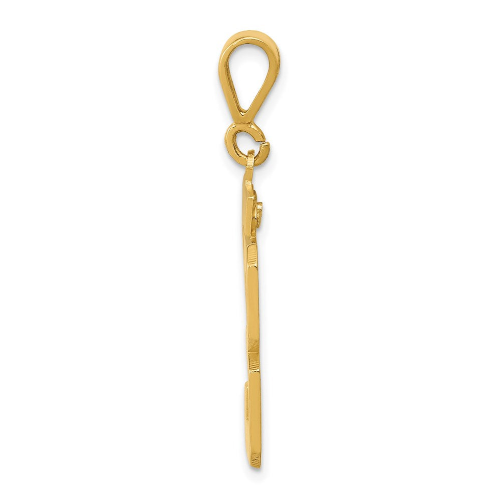 Charlie & Co Jewelry | 14k Large Polished Number 33 Charm - Model LP33