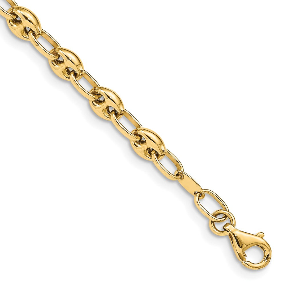 Charlie & Co Jewelry | 14k Polished Link Bracelet - Model SF2708