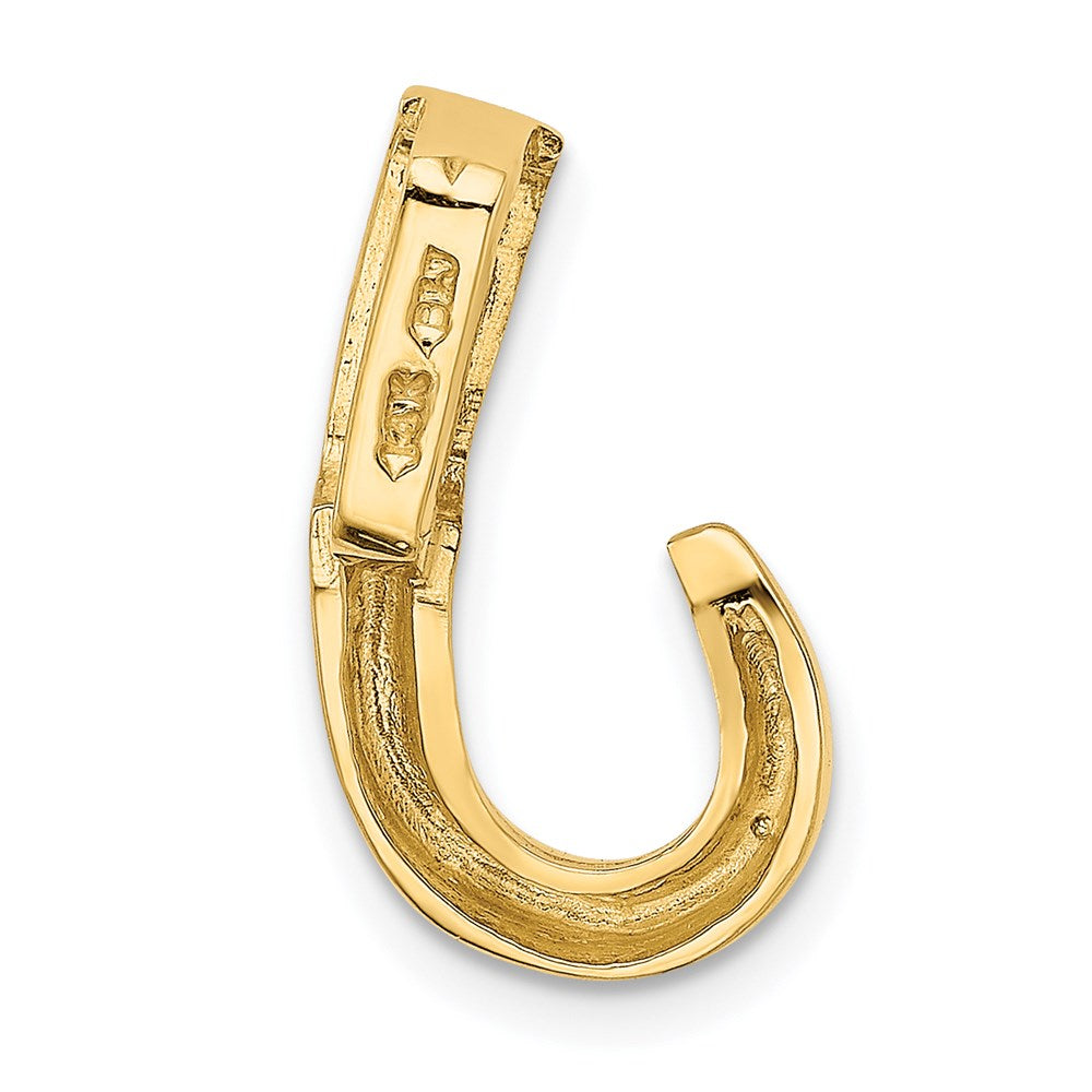 Charlie & Co Jewelry | 14k Fits Up To 6mm Regular, 8mm Fancy Reversible Omega Slide - Model SL176